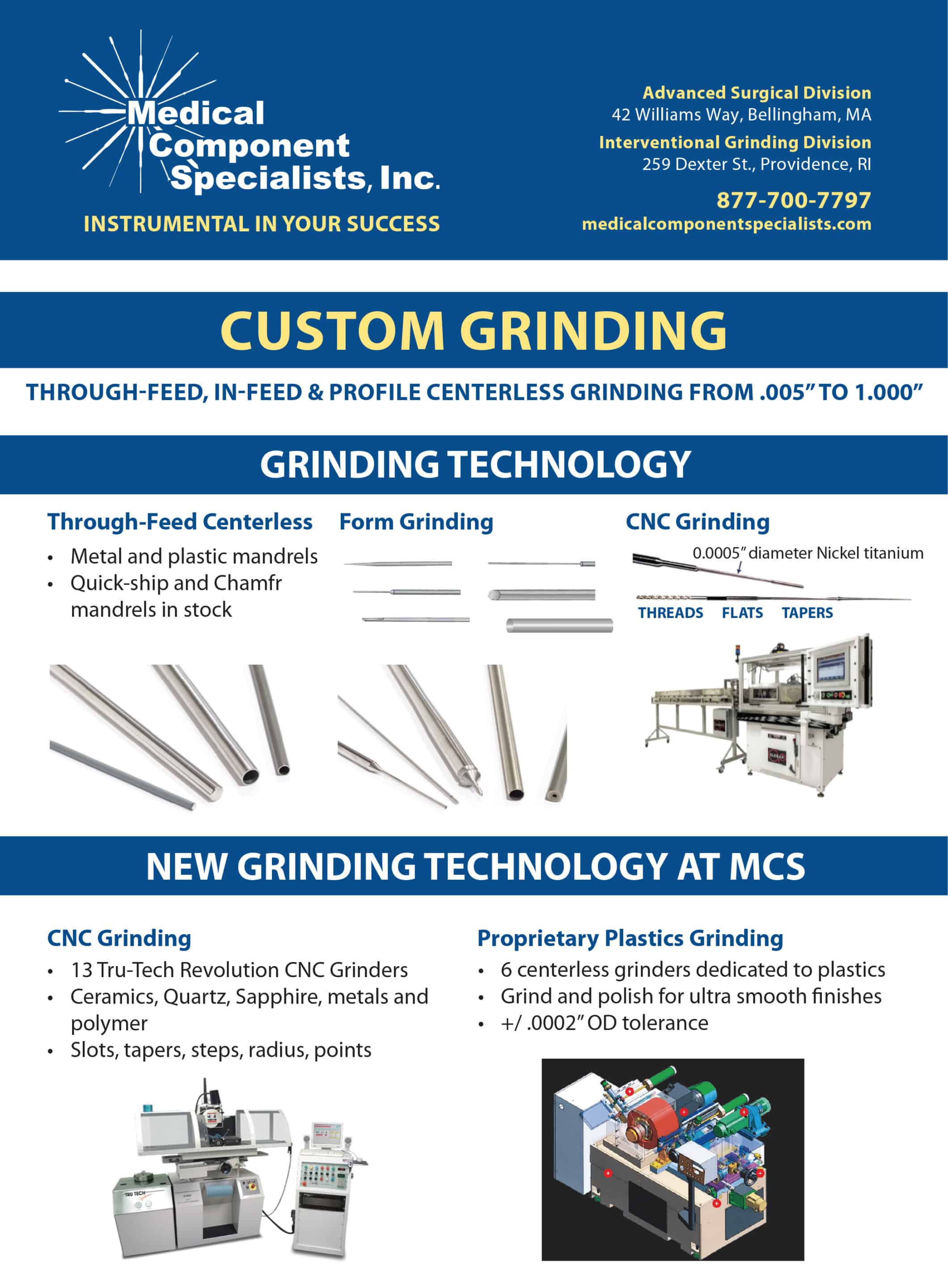 Custom Grinding