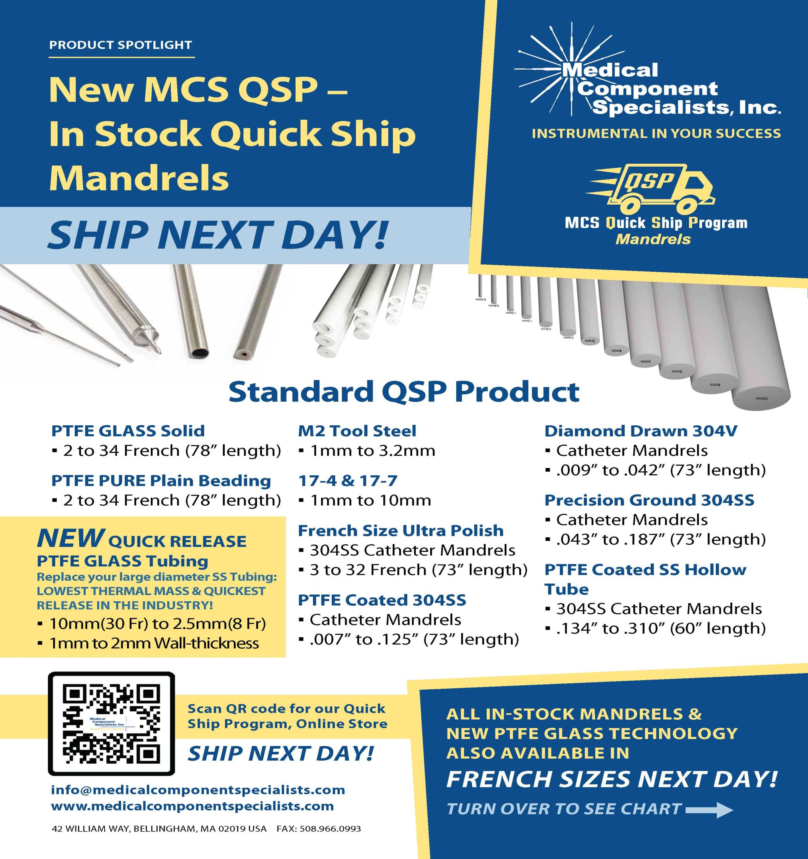 #3 Quickship Mandrels