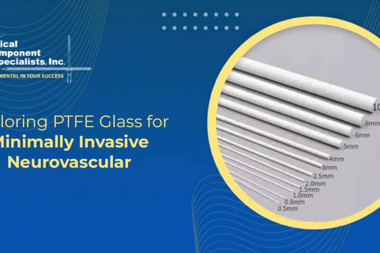 Exploring PTFE Glass for Minimally Invasive Neurovascular Applications