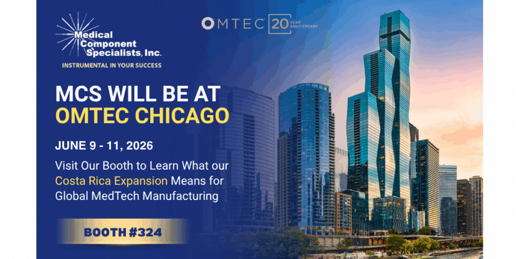 See MCS in Chicago at OMTEC Booth #324